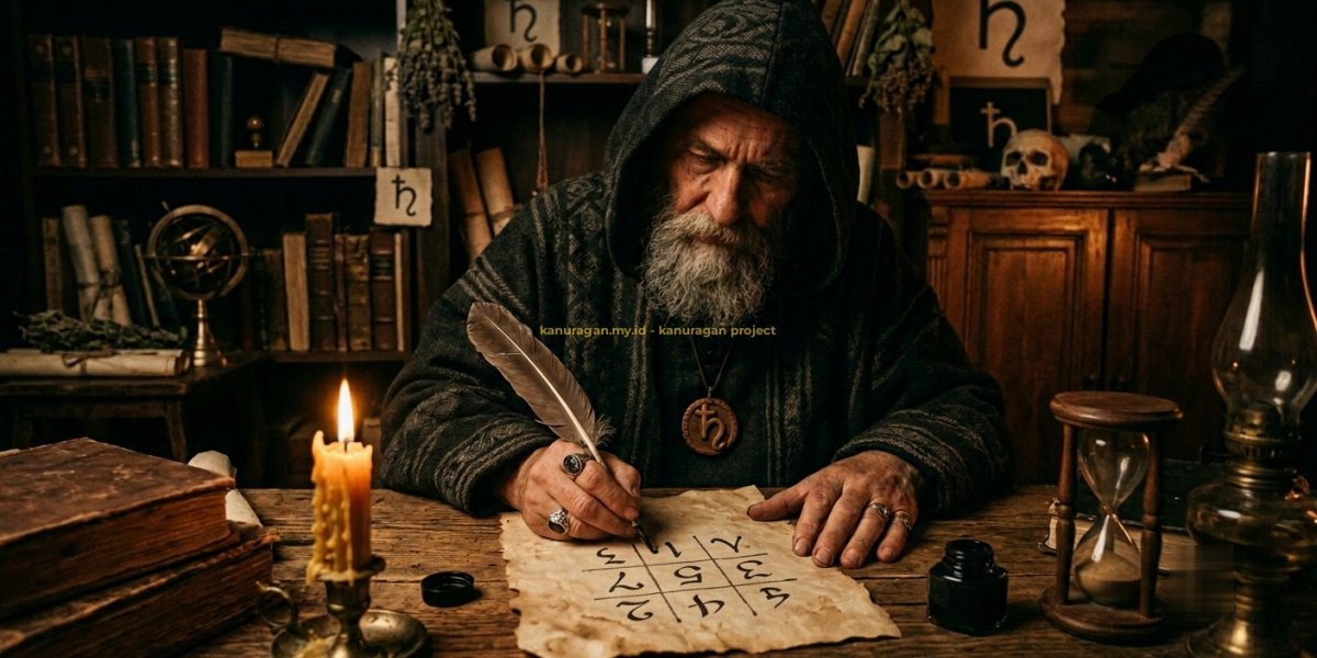 Cara Menulis Wafaq (magic square)