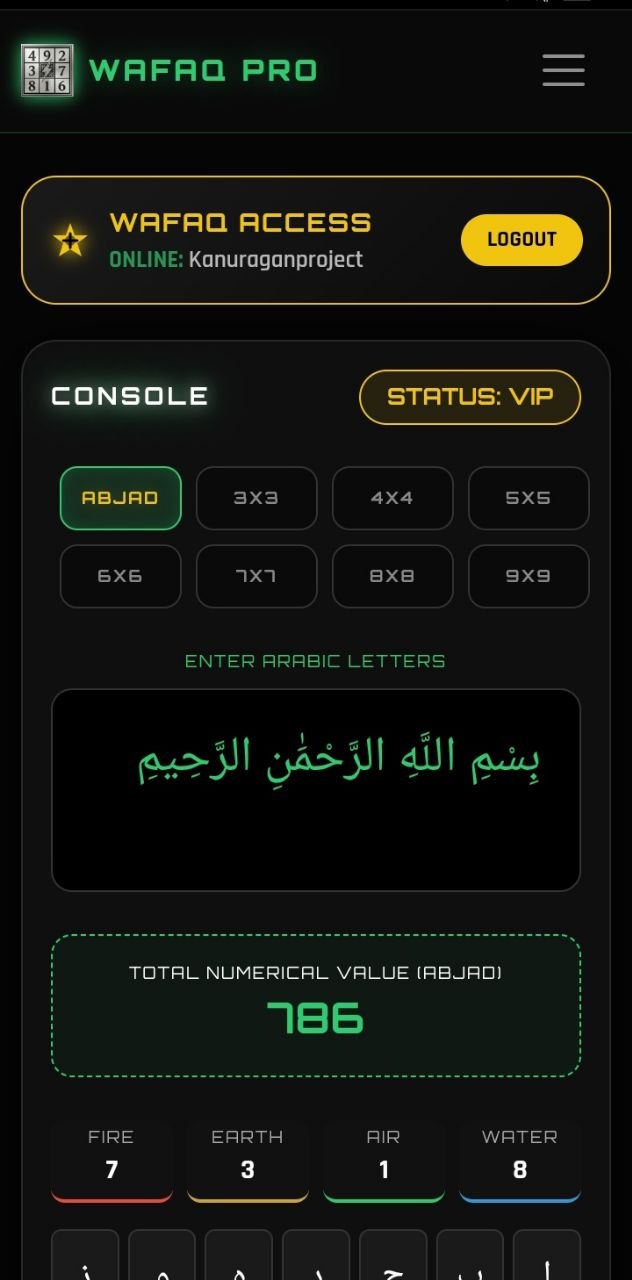 Wafaq Pro Generator